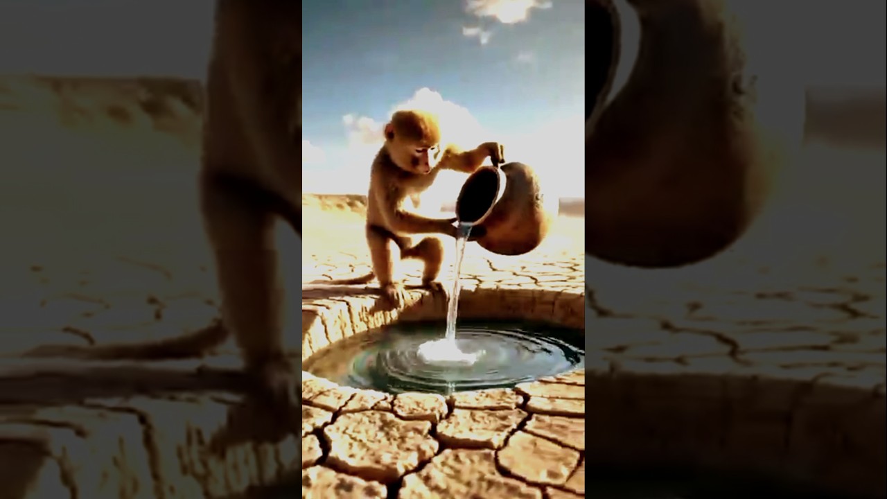 The Jungle CEO: How One Monkey Saved an Entire Species #shorts