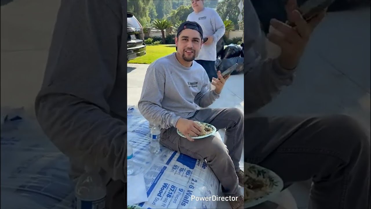 🙏Larry hernandez le preocupa 💯sus trabajadores y les cocina🇲🇽 para darles de Comer❤️