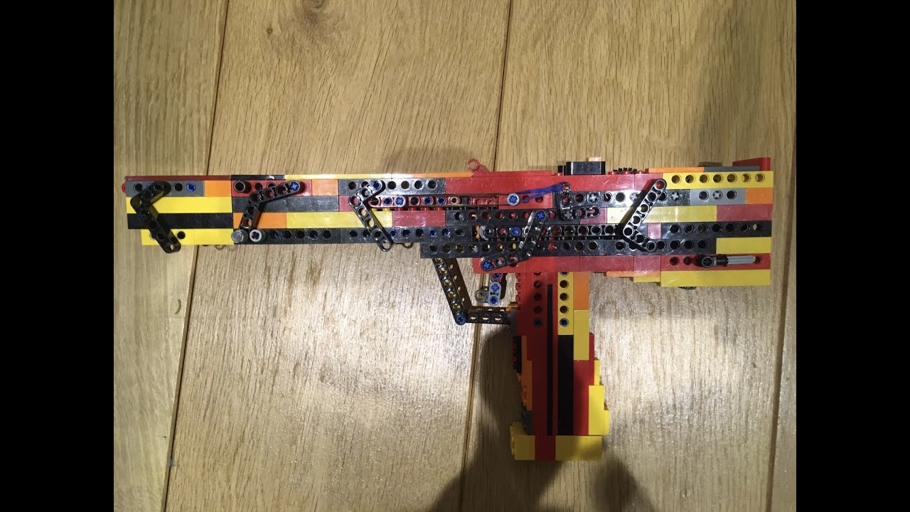 Lego select-fire pistol [Full-auto/3-round burst/2-round burst]