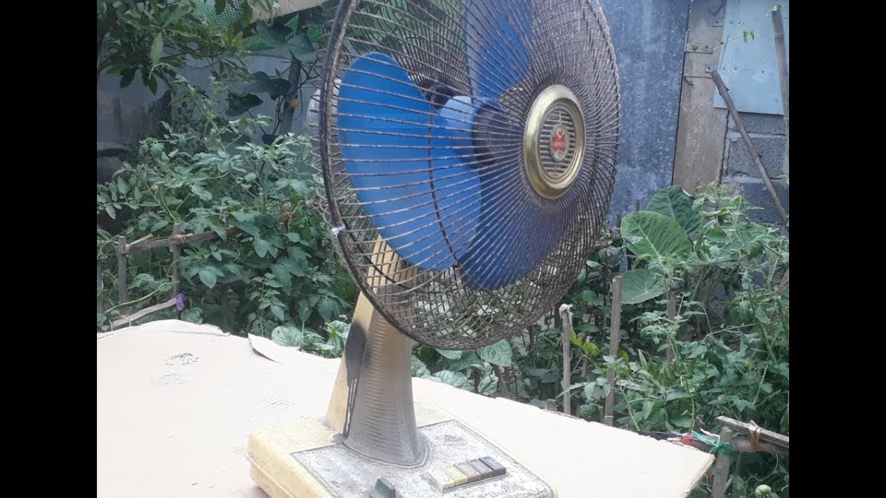 Restore rusty old Fans-Restore and reuse old Fan reuse