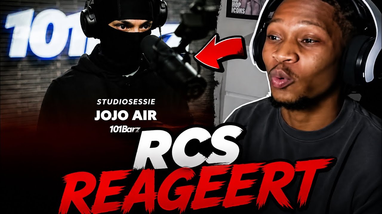 DEZE SESSIE MOET JE CHECKEN!! Reageren Op.. JoJo Air | Studiosessie 502 | 101Barz