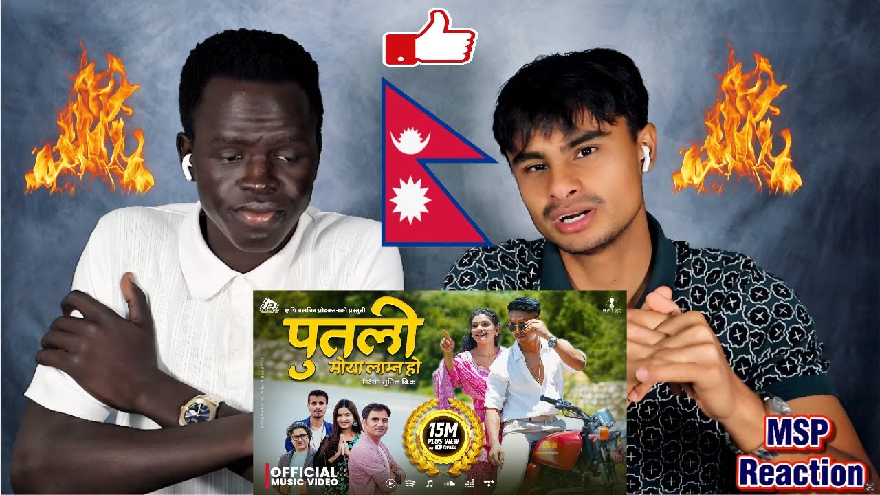 Mero African Sati Reacting to New Nepali Song Putali - Ashish Aviral | Must Watch