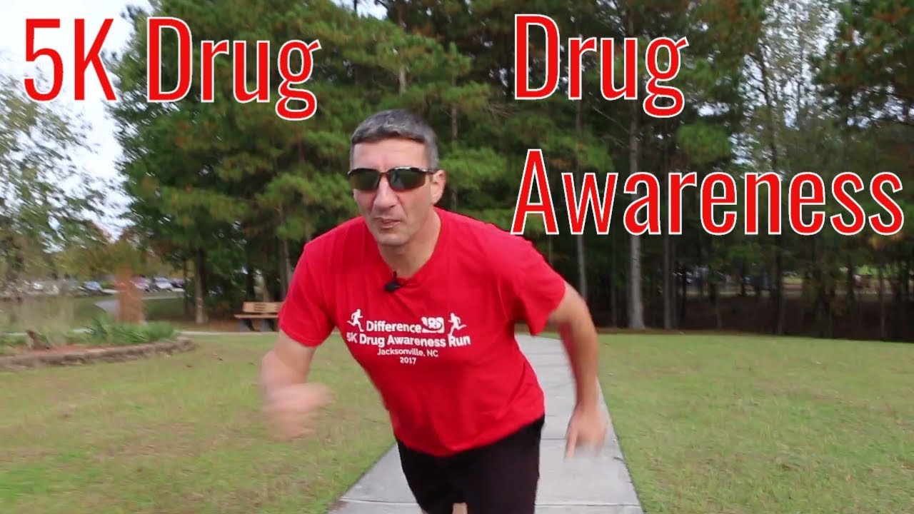 5K Drug Awareness Run Promo - Jacksonville North Carolina - 2018
