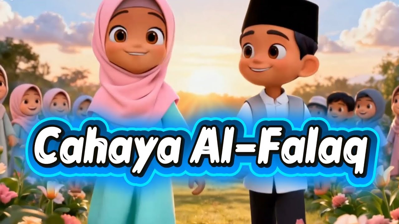 Cahaya Al-Falaq 🌙 Lagu Anak Islami | Animasi Ceria Makna Surat Al-Falaq