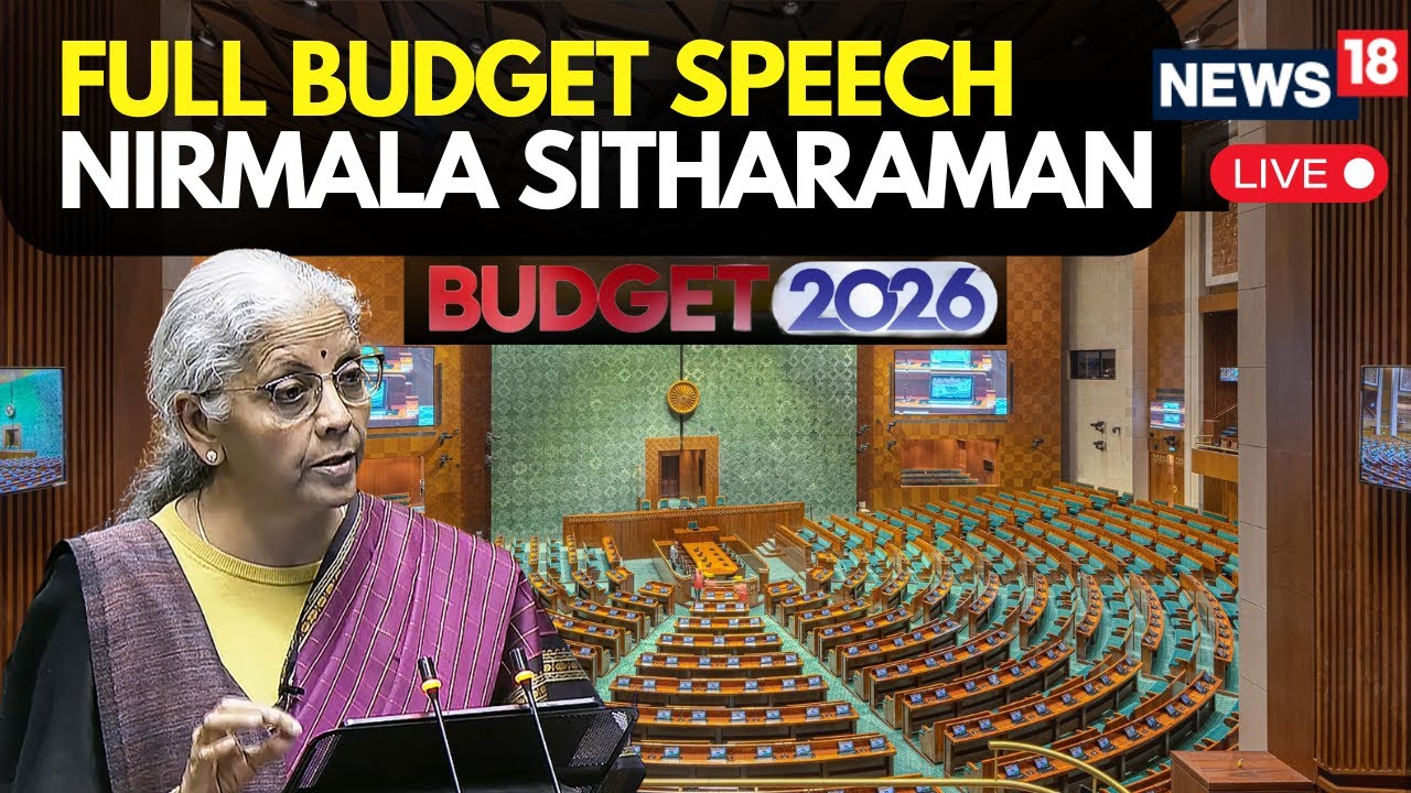 Budget 2026 FULL Speech – Income Tax, GST & Economy Updates | Nirmala Sitharaman LIVE | BREAKING
