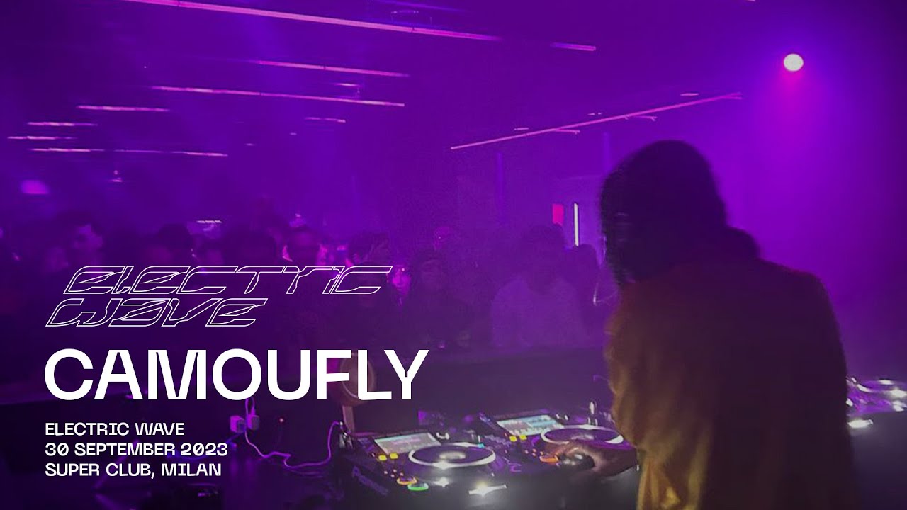 camoufly's Italian Debut | Electric Wave at Super Club, Milan