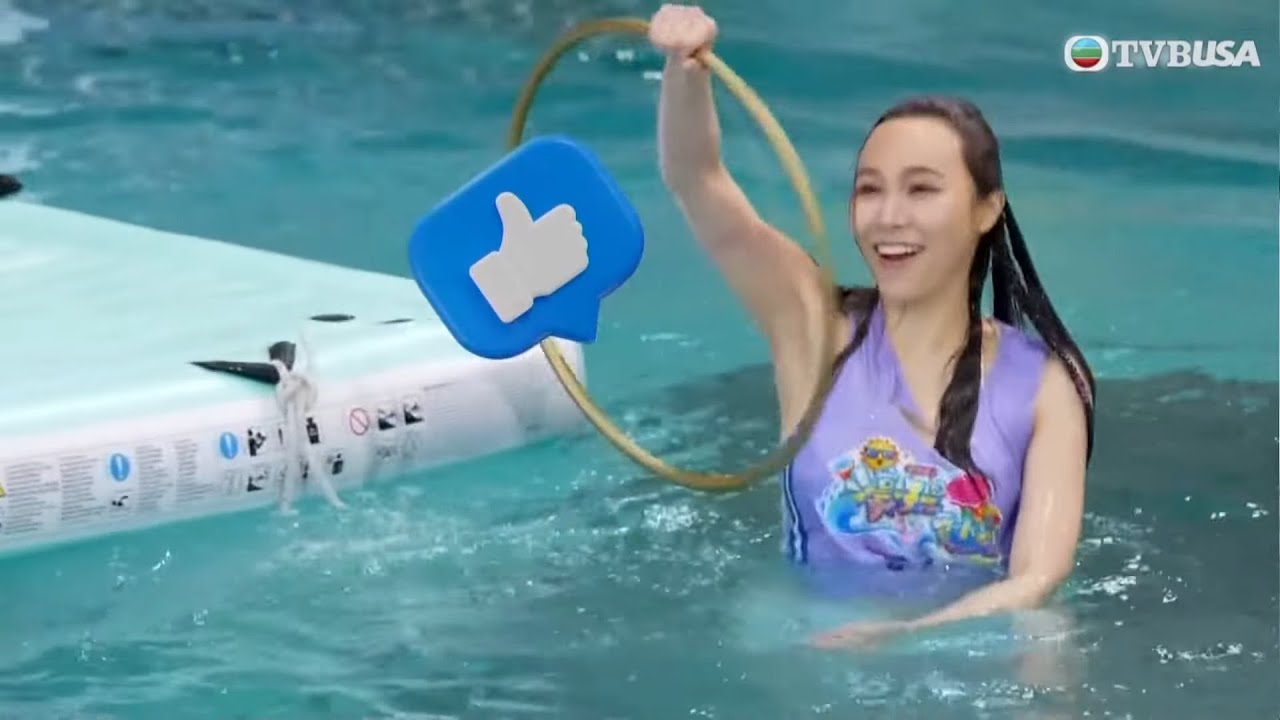濠玩夏水禮2024｜玩水迎奧運下半場，兩隊比拼用身體套住拋出的呼拉圈，鄧伊婷飛身搶圈夠勇猛！｜消暑｜林盛斌｜金剛｜陸浩明｜譚嘉儀｜梁敏巧｜鄧伊婷｜吳天佑｜黃嘉雯｜關楓馨｜關嘉敏｜TVBUSA