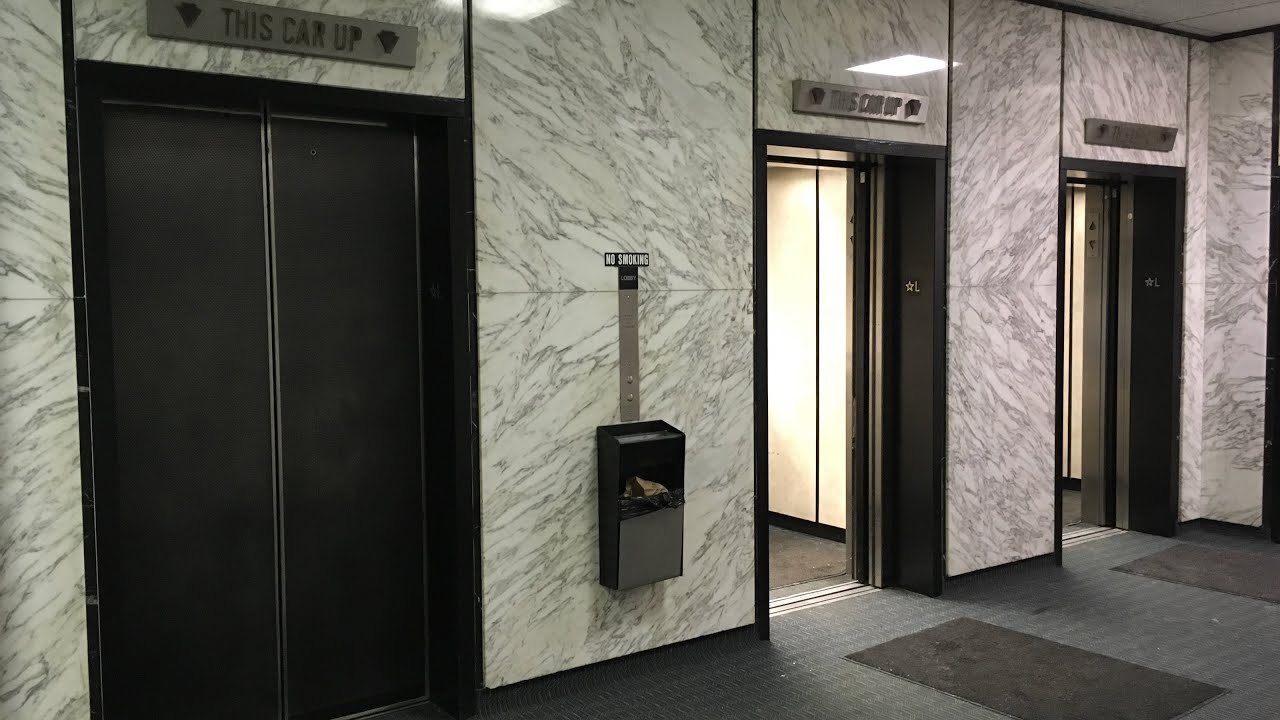 1967 Westinghouse Selectomatic Elevators 200 South Hanley Clayton, MO  with Machine Room Tour!