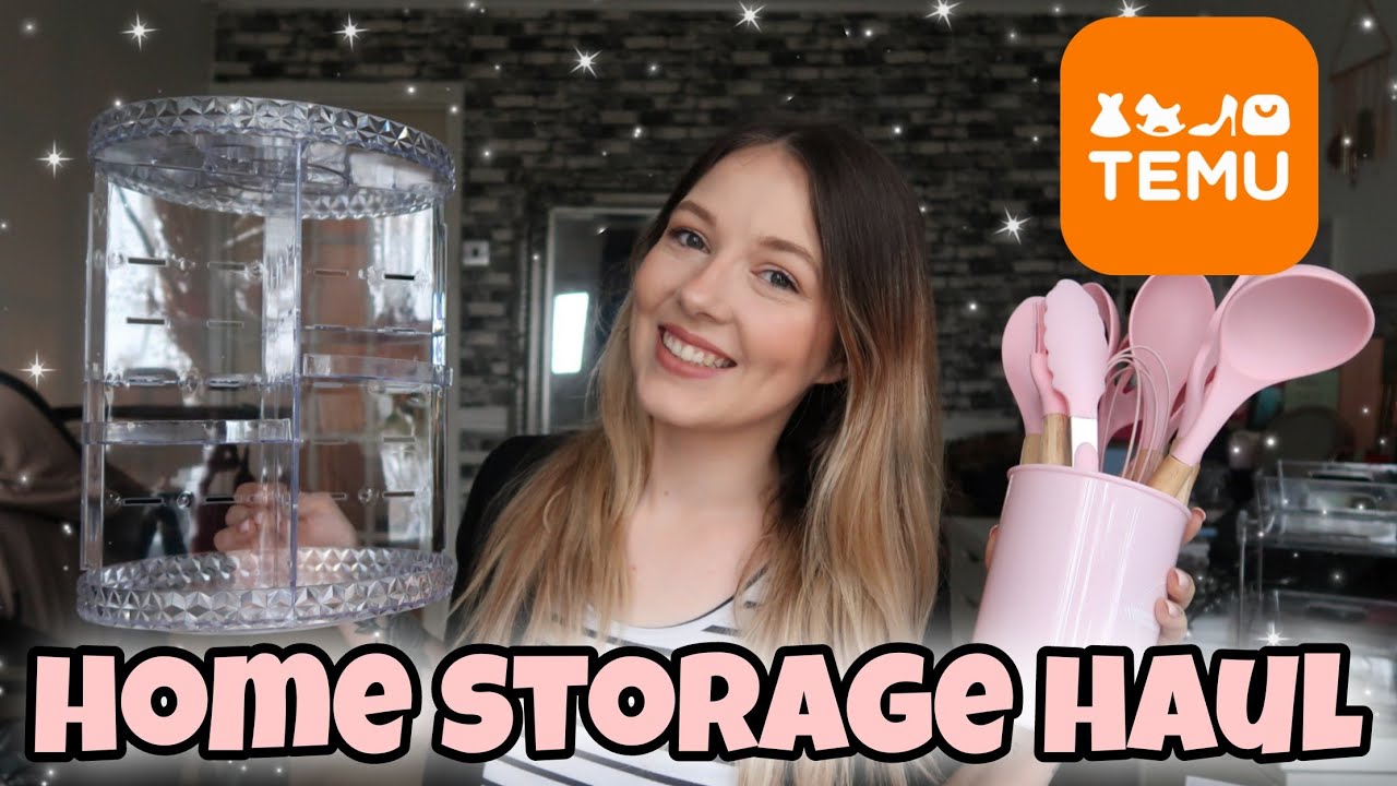 HUGE TEMU HAUL | 2025 HOME ORGANIZATION & STORAGE PRODUCTS | WHAT I ORDERED VS WHAT I GOT