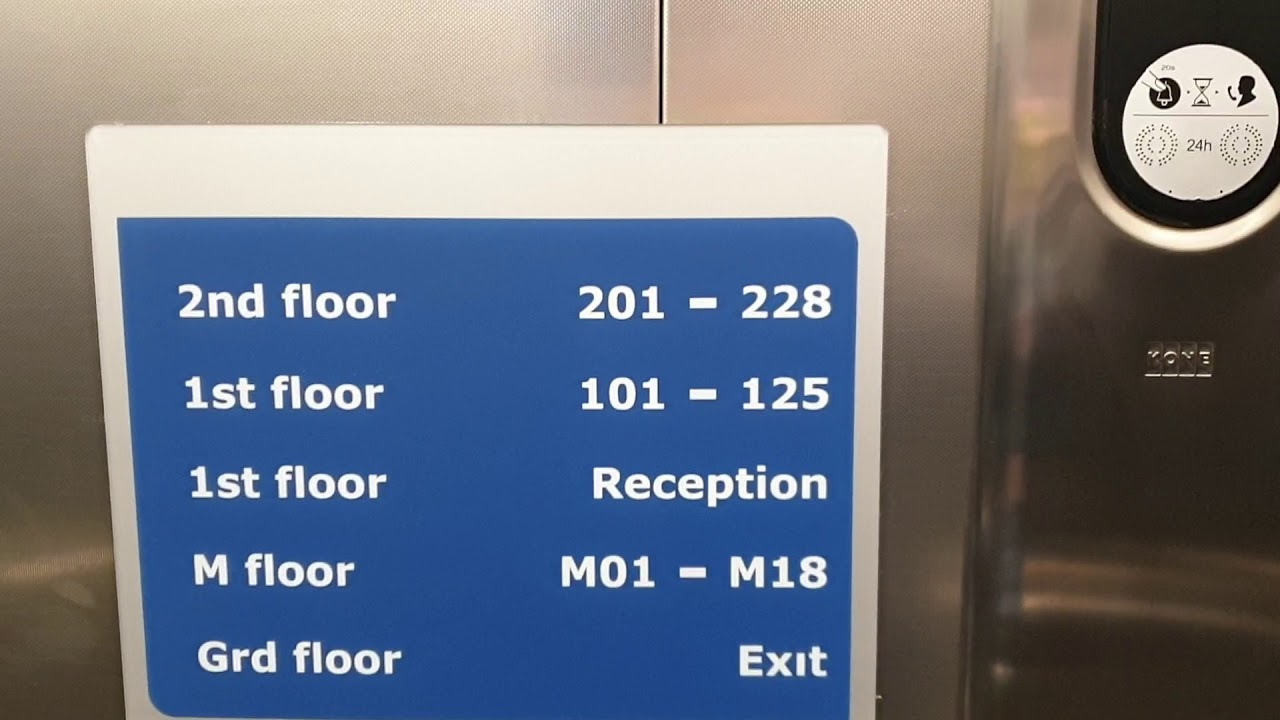 2015 Kone Ecodisc Lifts @ Travelodge in Bicester