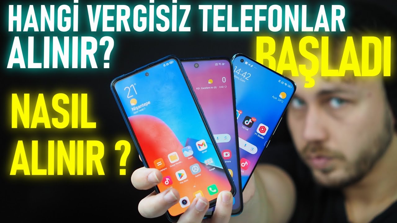 Vergisiz Alınacak En İyi Telefonlar / Vergisiz Telefonlar Nasıl ALINIR ?