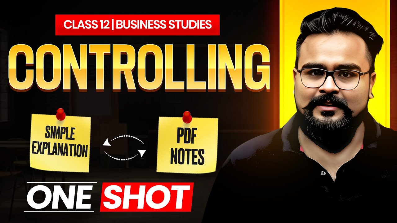 CONTROLLING class 12 business studies ONE SHOT | chapter 8 bst by GAURAV JAIN