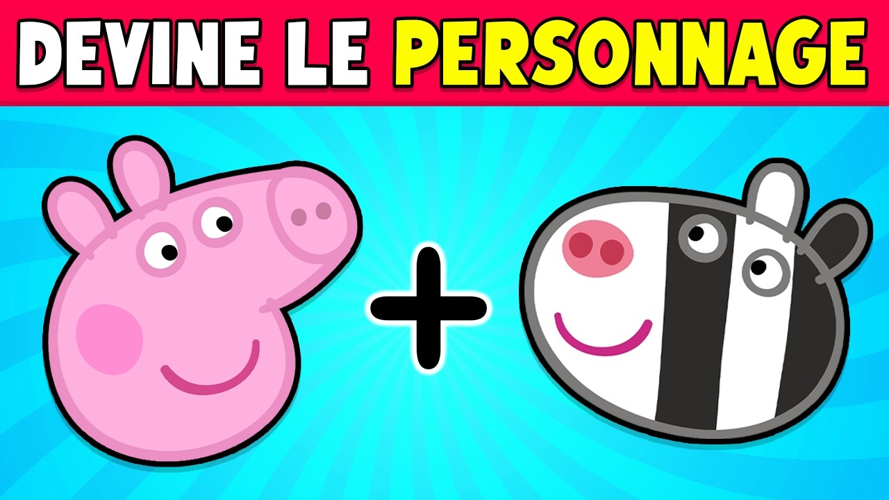 Devine les Personnages de PEPPA PIG en ÉMOJIS 😍🐷💗 Quiz Émoji Peppa Pig | Suzy, Peppa, Zoe, Danny