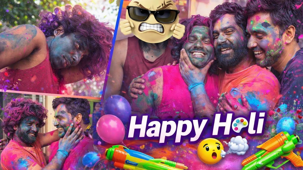 Aaj ka vlog full Holi celebration se bhara hua hai 🎨🔥#holispecial 