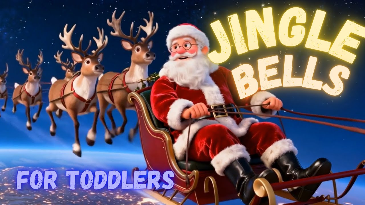 Jingle Bells for Toddlers  Christmas Songs for Kids  Fun & Safe Holiday Music