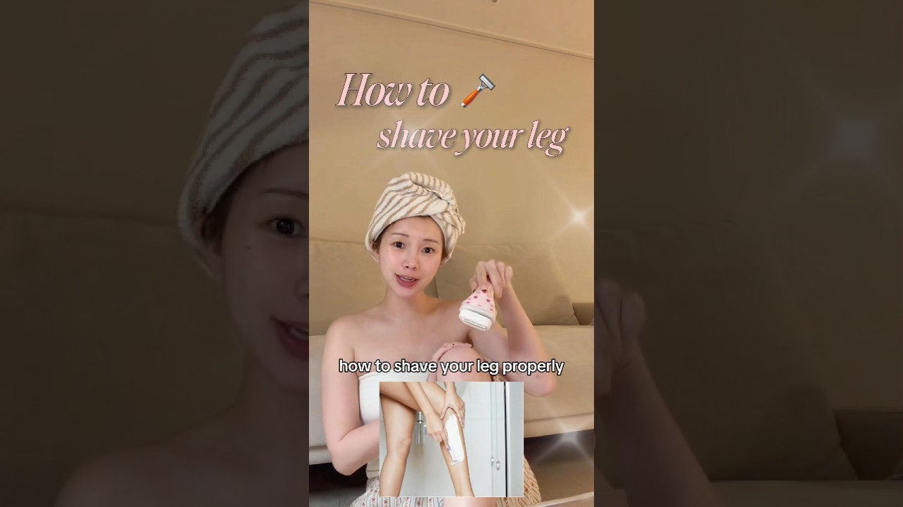 Как правильно брить ноги #вросшиеволосы #бритье #бритьеног #уходзакожей #уходзателом