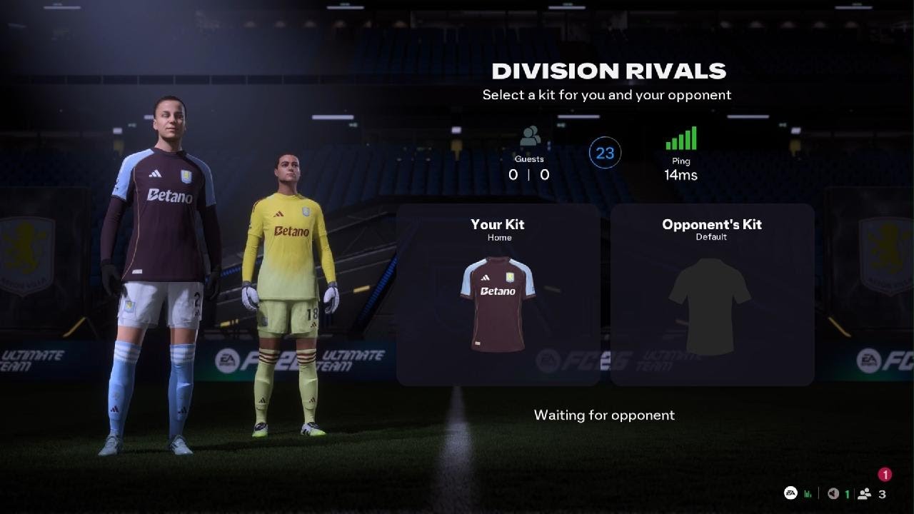 EA SPORTS FC 26 Rivals, Aston Villa Women, Early Finish 23/12/25