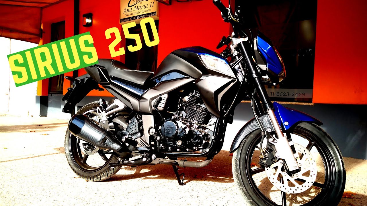 REVIEW SIRIUS 250 de motomel