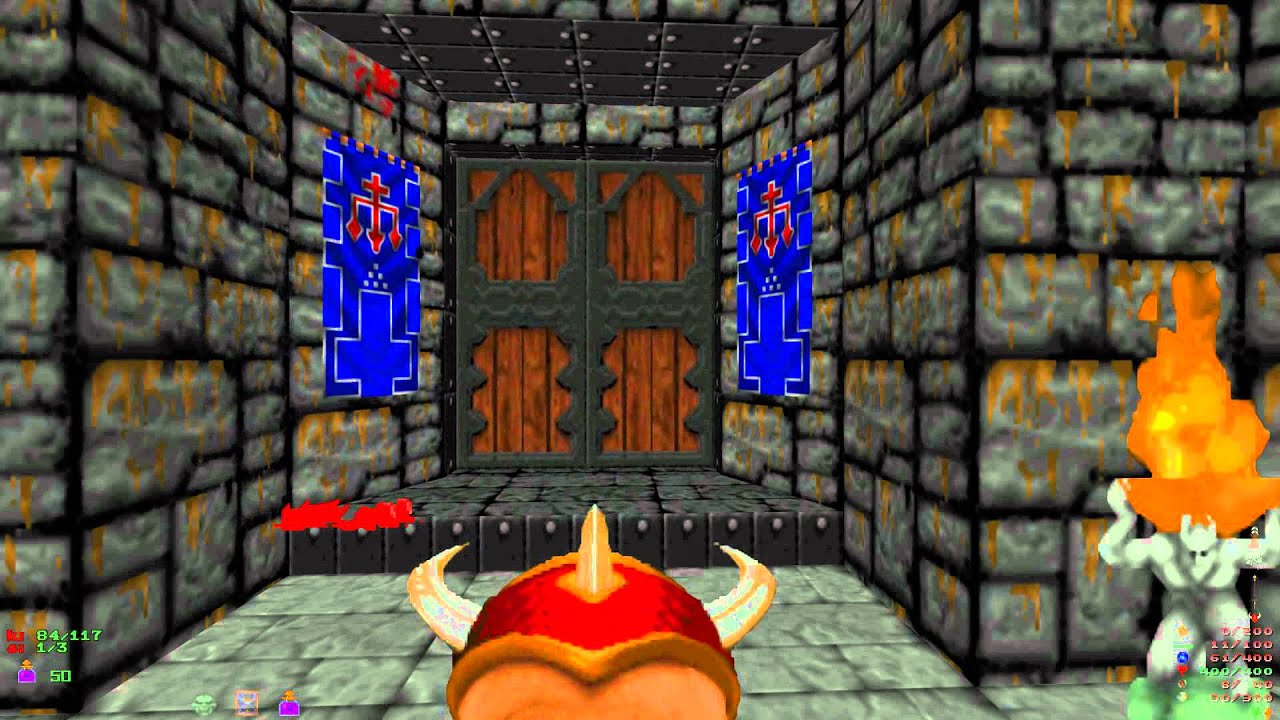 Heretic - E4M1 Catafalque - Black Plague - All Secrets - 1080p 60fps