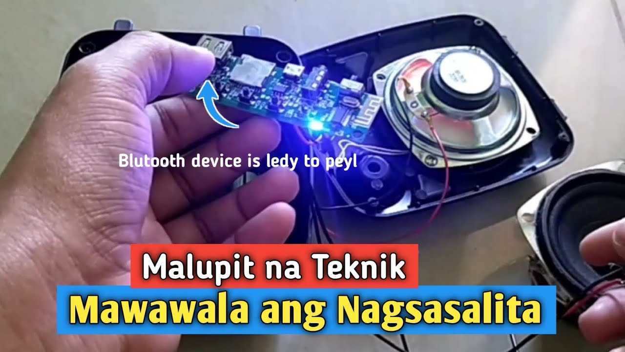 How to Remove Blutooth is Ready to Pair sa Blutooth Speaker ?