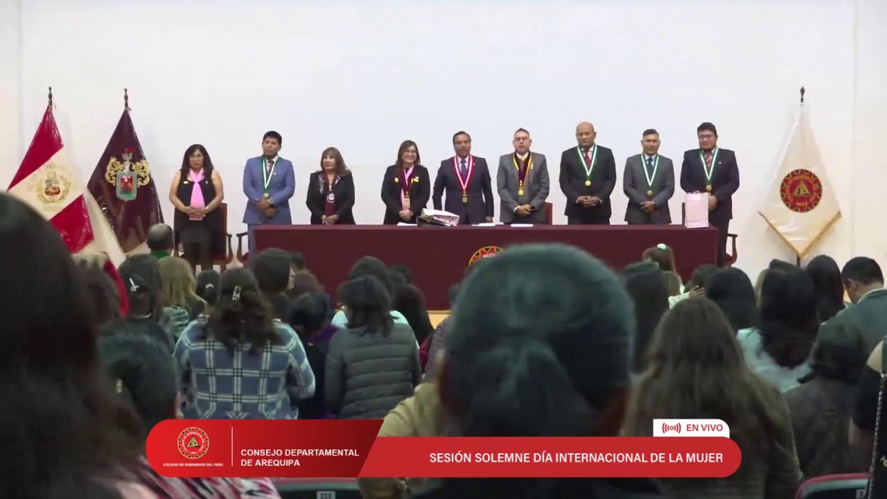 SESIÓN SOLEMNE | “DÍA INTERNACIONAL DE LA MUJER