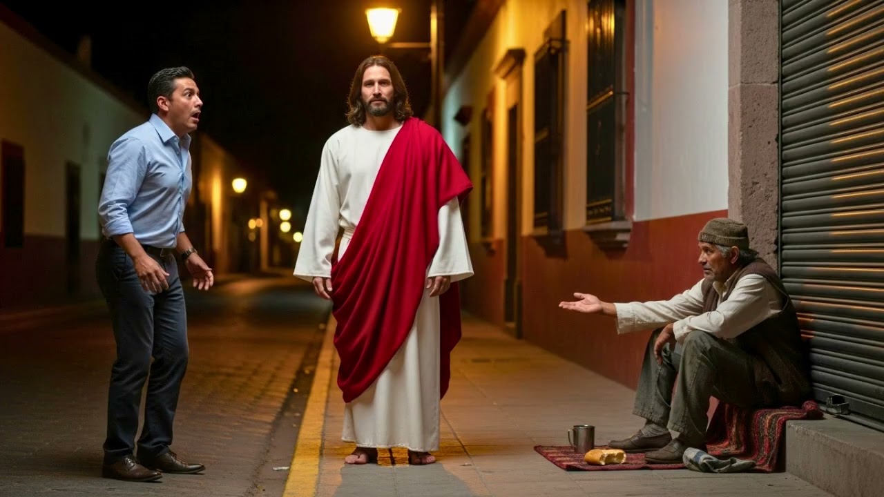 NEGÓ AYUDA A UN VAGABUNDO… Y ESA NOCHE JESÚS LE APARECIÓ