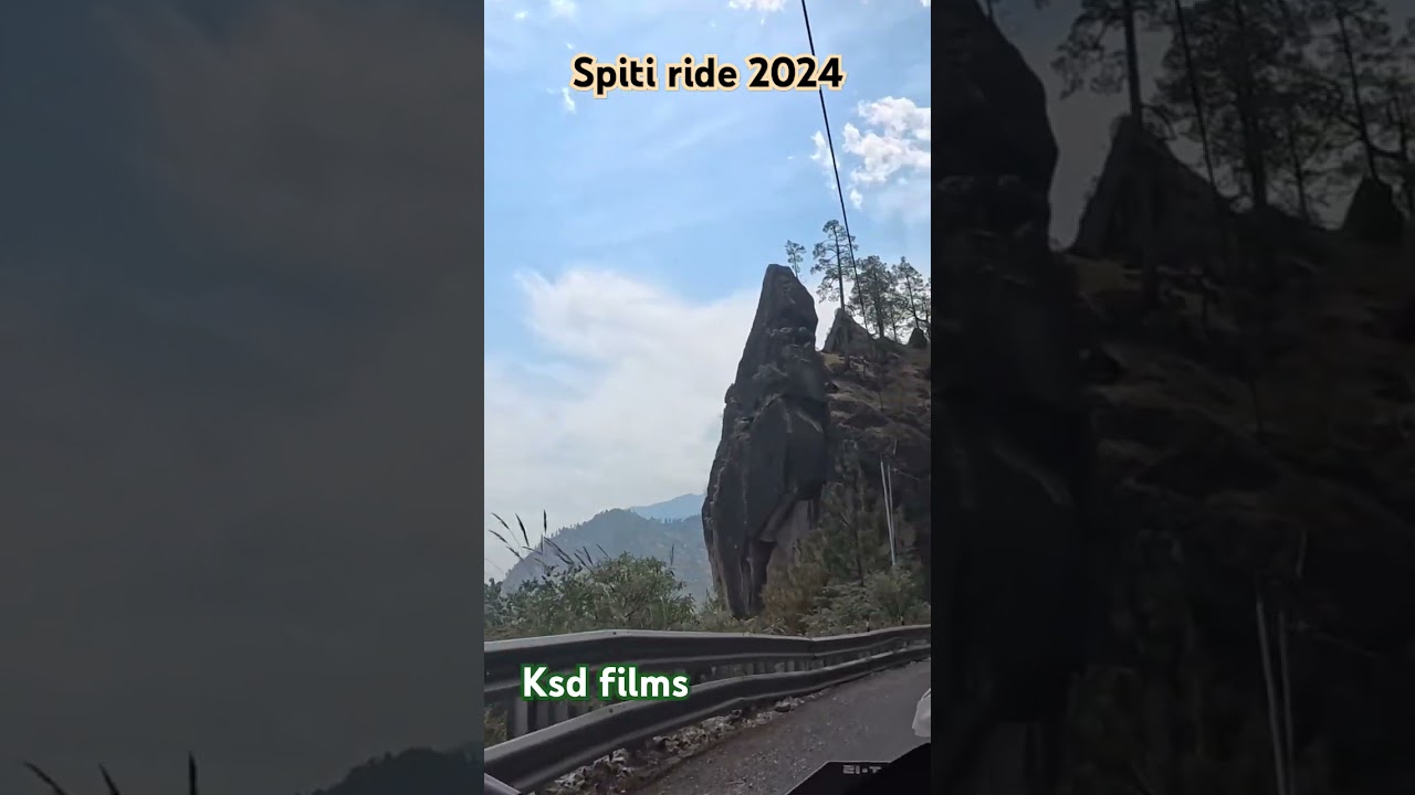 Spiti ride 2024 excellent view #Spitiride #spititour #travel