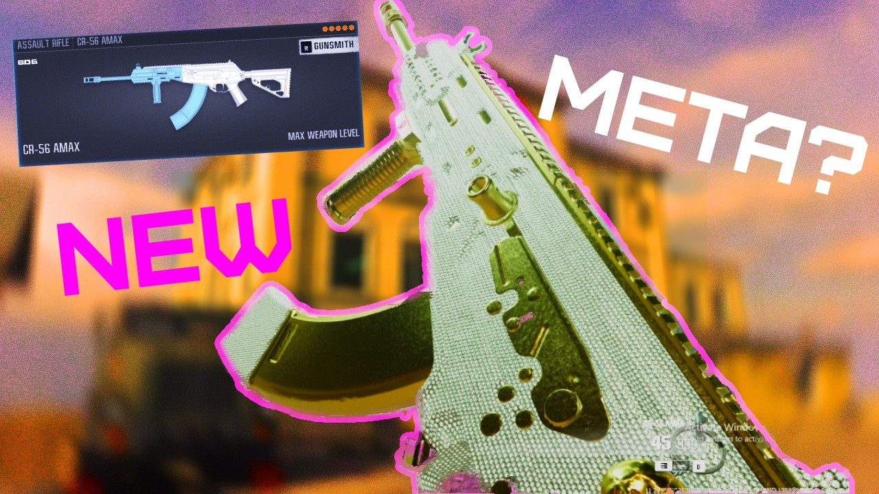 The **NEW** META AMAX CR-56 IS AMAZING 😍❤️ | Warzone BO6 Rebirth Island S6