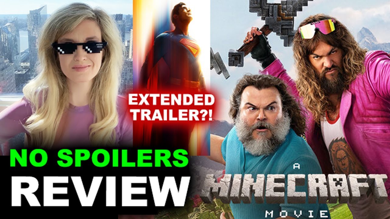 Minecraft Movie REVIEW - Jack Black & Jason Momoa 2025