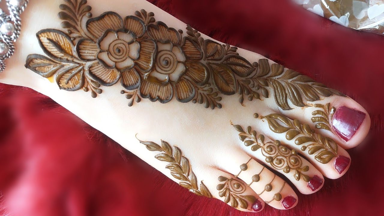 Beautiful feet 👣 mehndi design | Eid, Rakhi, teejMehndi | mehndi ka design | mehndi design | Mehndi