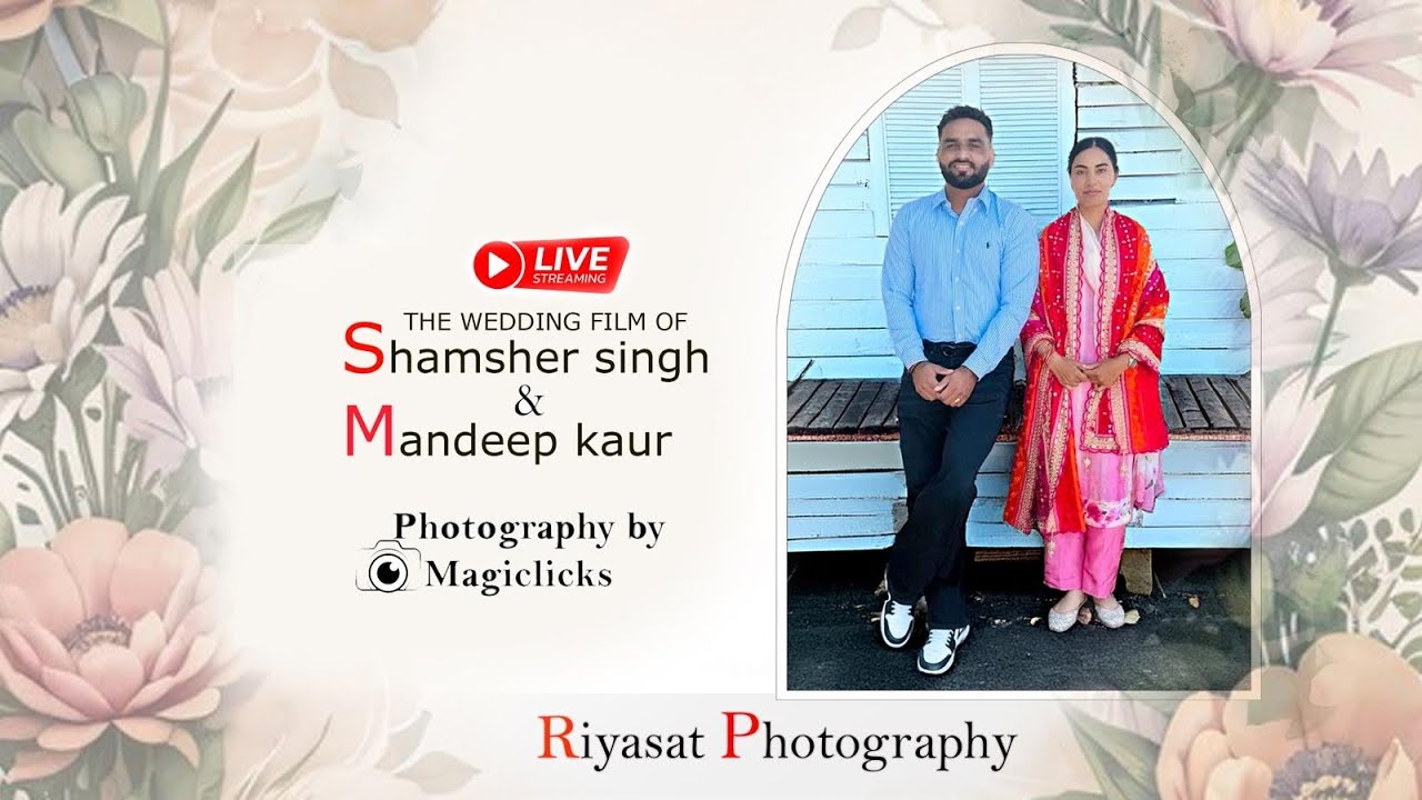 Shamsher Singh & Mandeep Kaur Wedding Live II TORONTO II