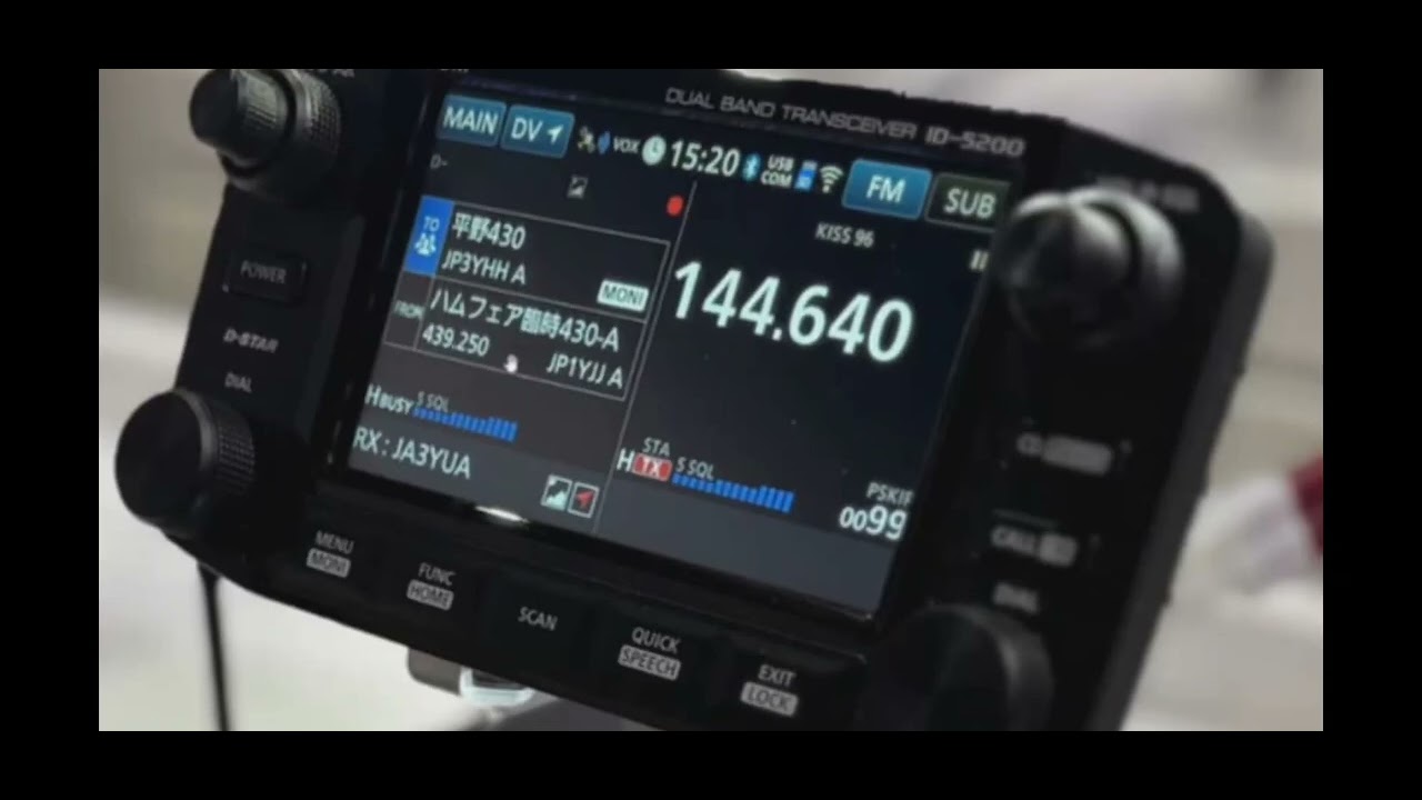 НОВИНКА - ICOM ID5200 KISS TNC GPS BLUETOOTH Dstar