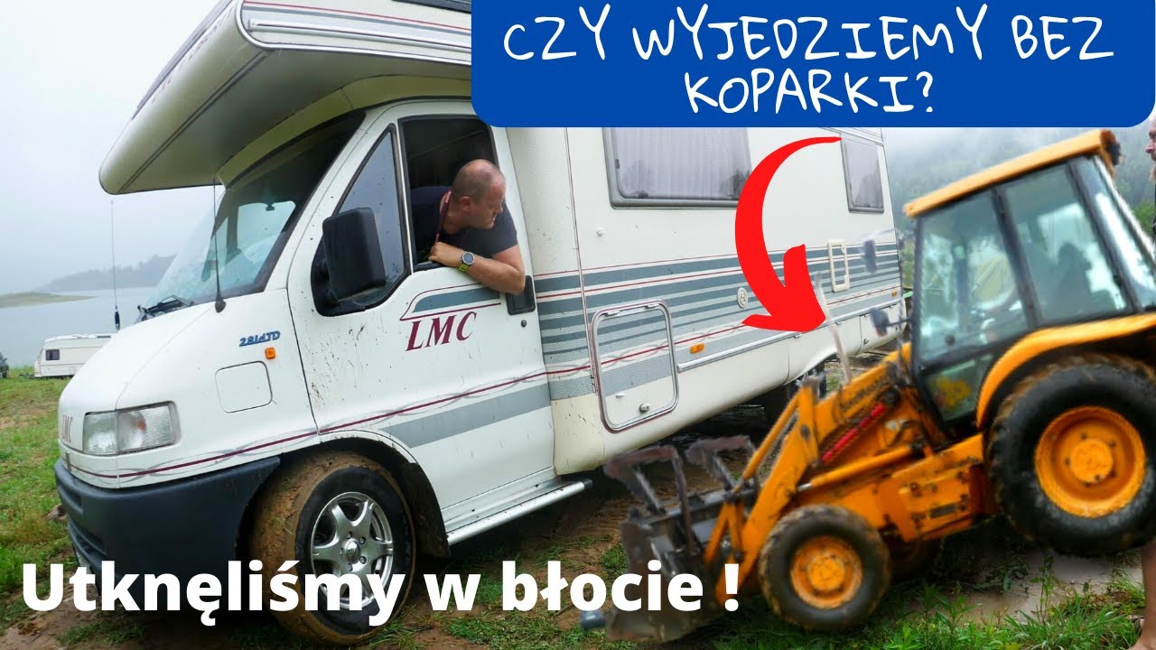 🇵🇱Utopiliśmy KAMPERA  w błocie. Rocznica ślubu nad JEZIOREM MUCHARSKIM. Depilator GARETT.