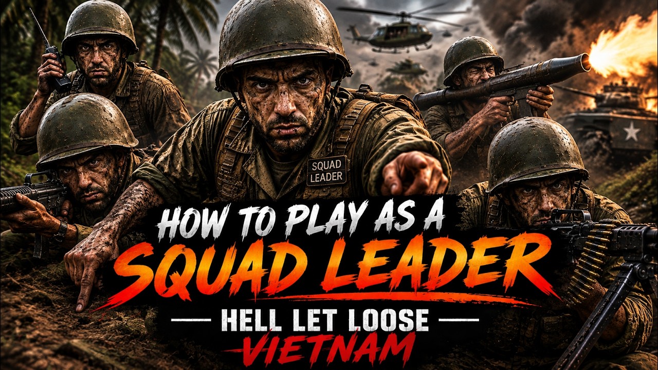 Hell Let Loose Vietnam &ndash; How to Play Squad Leader | Beginner's Guide