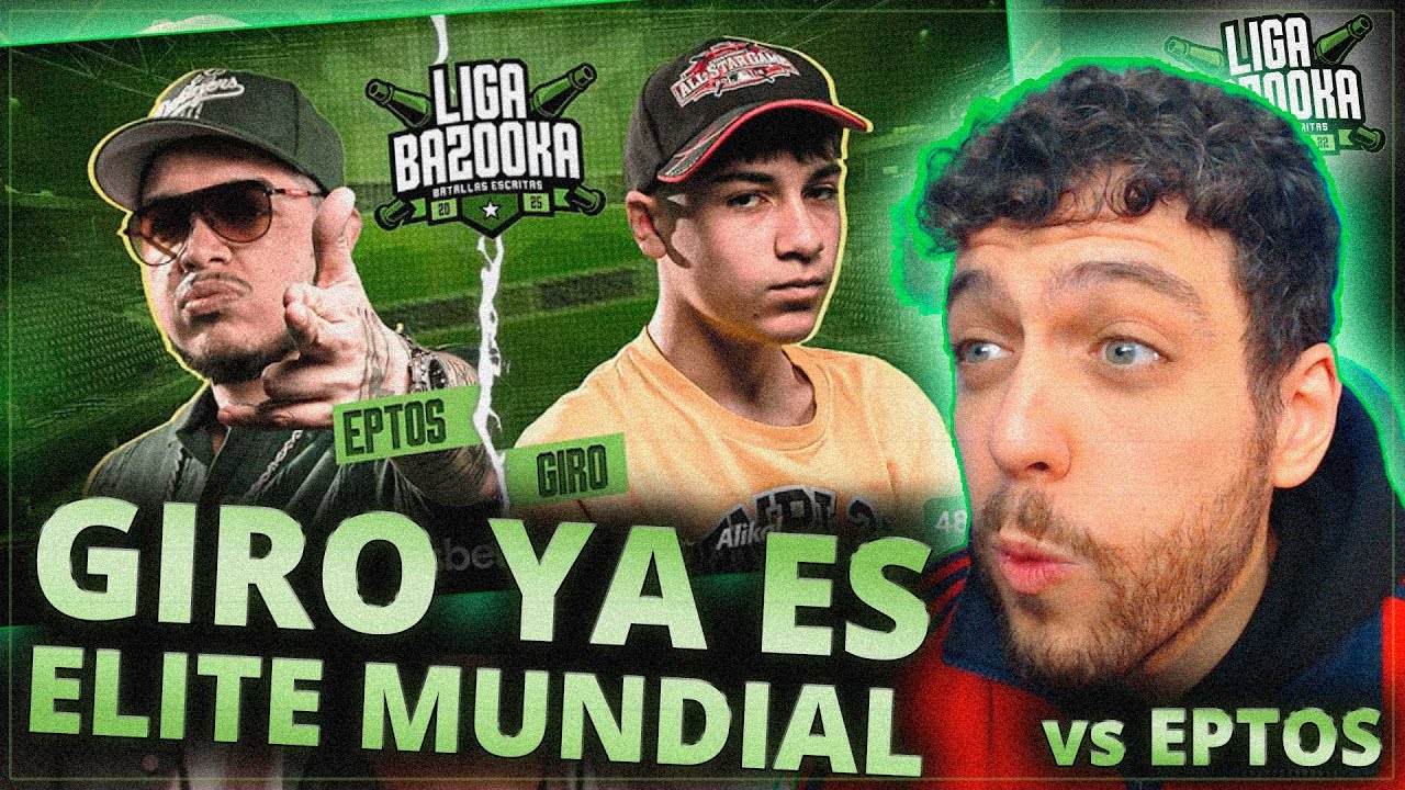 ¡GIRO SE CONSAGRA vs EPTOS! 🔥🔥 [REACCIÓN LIGA BAZOOKA]