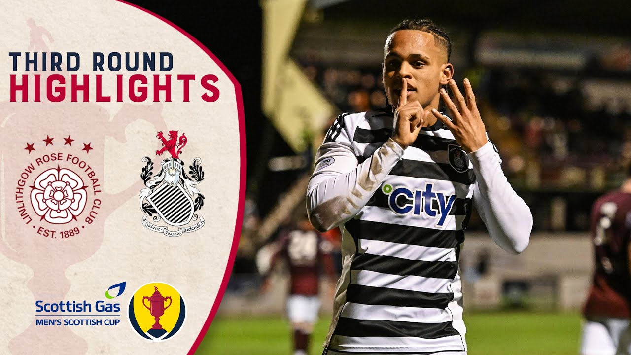 Queen's Park Complete Comeback! | Linlithgow Rose 1-3 Queen's Park | Scottish Cup Third Round