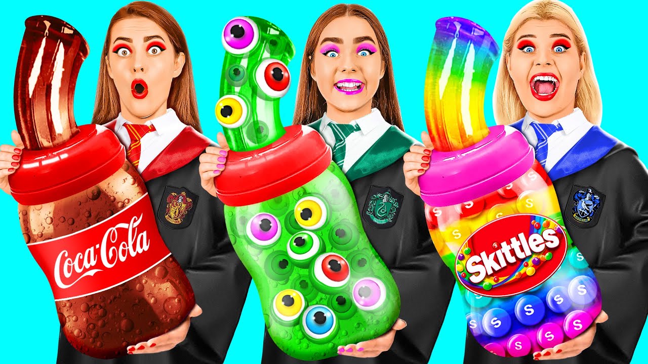 Hogwarts אתגר בישול | קל פריצות סודיות וגאדג'טים RaPaPa Challenge