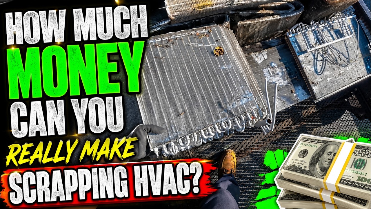 Один день из жизни сборщика лома HVAC #hvac #hvaccontractor #hvaclife