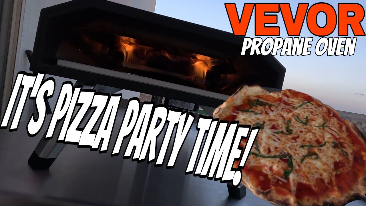 Using The Vevor Pizza Oven For The First Time!