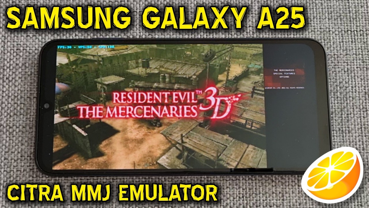 Galaxy A25 / Exynos 1280 - Luigi's Mansion / Zelda Ocarina of Time / Resident Evil - Citra MMJ -Test