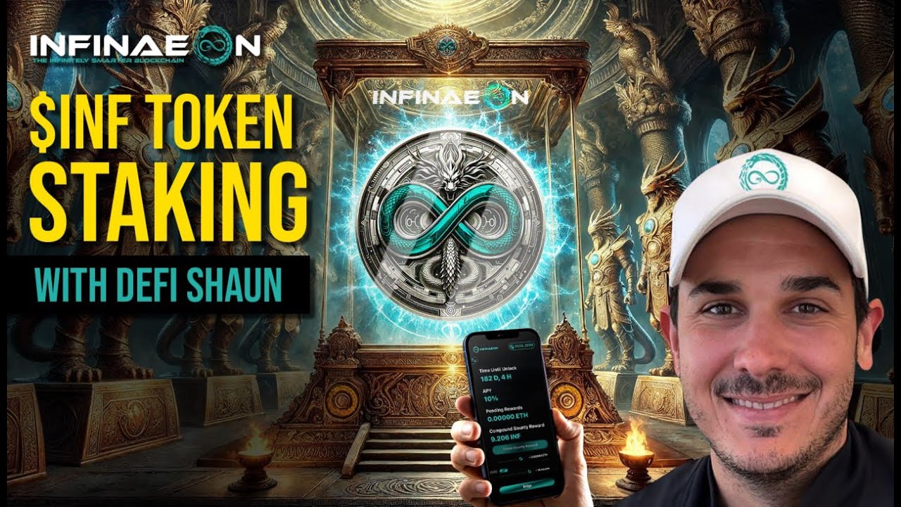 🚀 How to Stake on Infinaeon Network! | Presale Ending Soon + Lunar Pump Incoming!