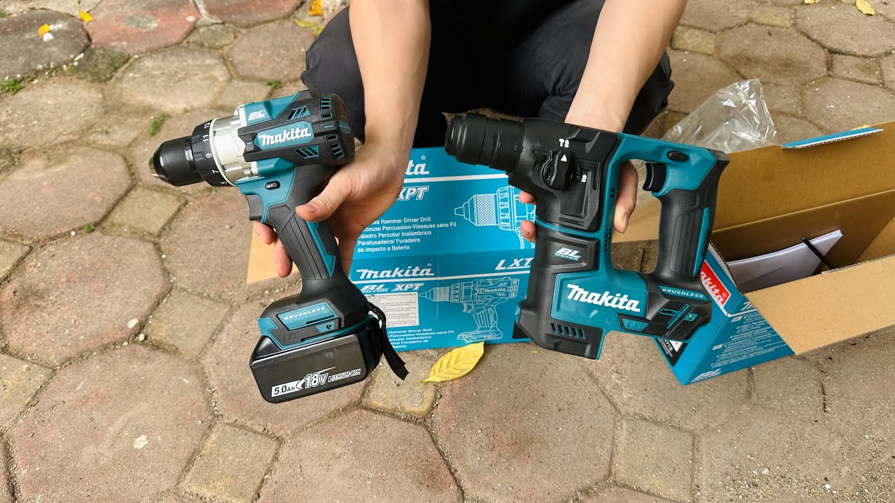 ✅ Sale Makita bê tông DHR171,khoan đầu kẹp khoẻ nhất 18v Makita DHP486