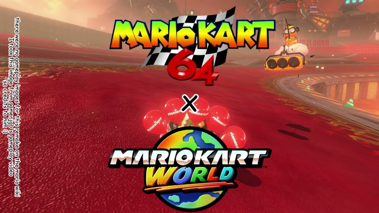 Mario Kart World - N64 Big Donut (Original Pitch)