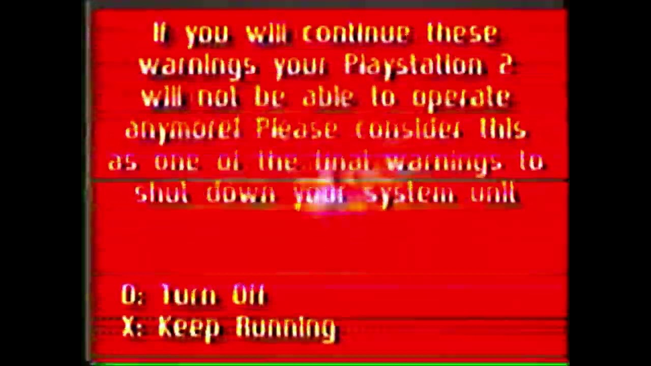 The PlayStation 2 Creepy Kill Screen