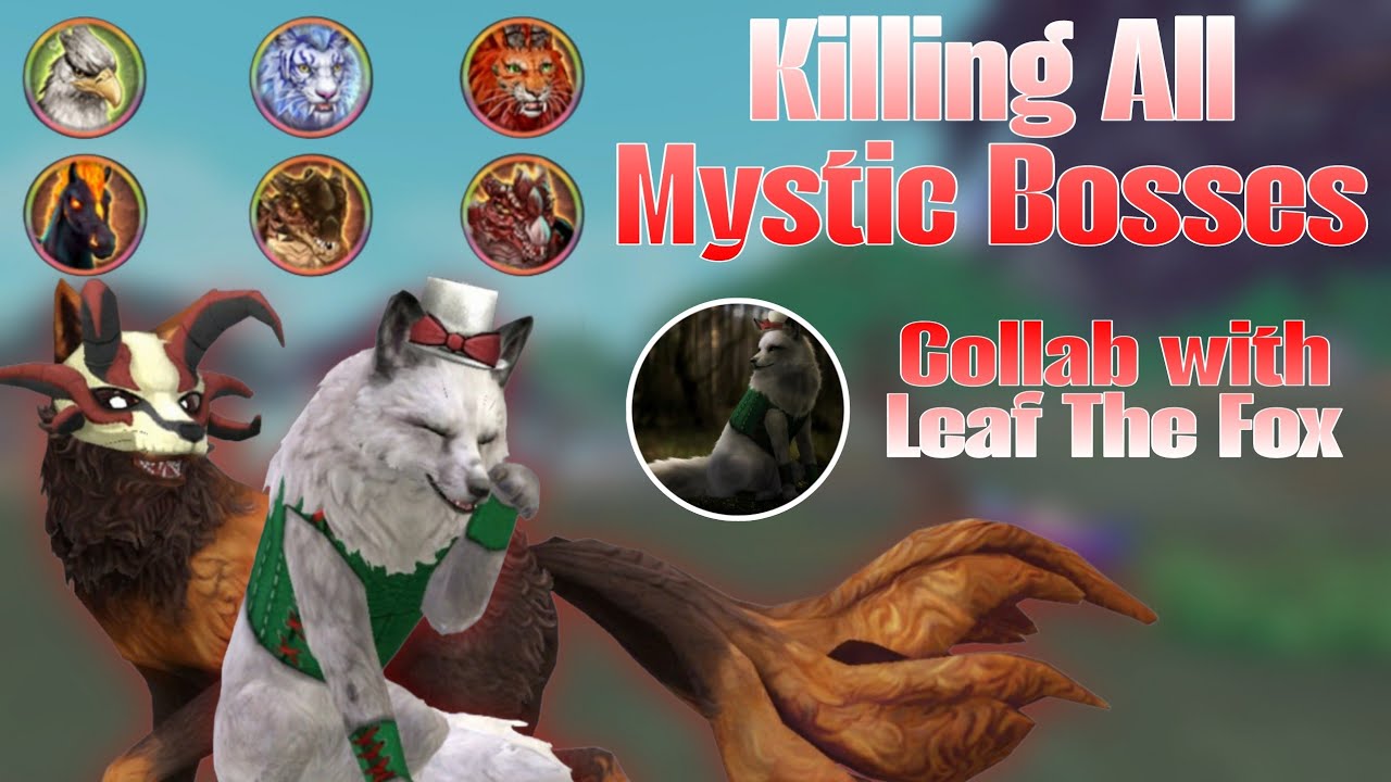 WildCraft: Defeating All Bosses in Mystic Island with @LeafTheFox