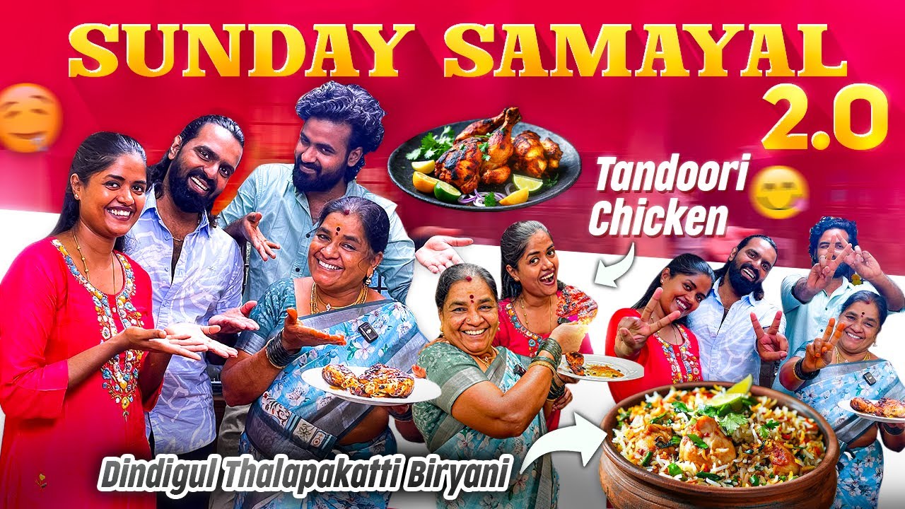 Dindigul Thalappakatti Biryani with Chicken 65🔥- Sunday Samayal 2.0❤️