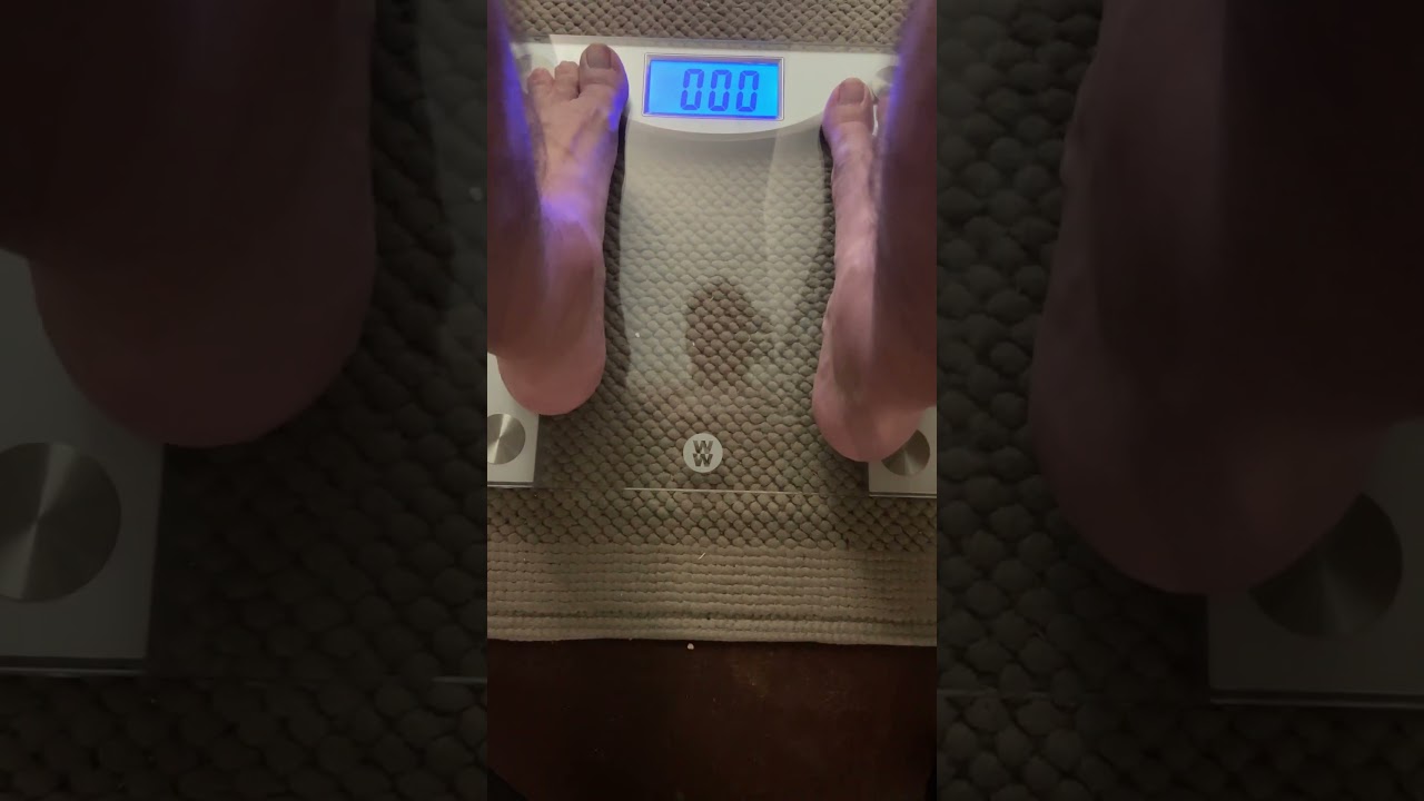 Weigh-in on Day 45. 175.9 Lbs. It's a Birthday Weekend Setback on the Scale.