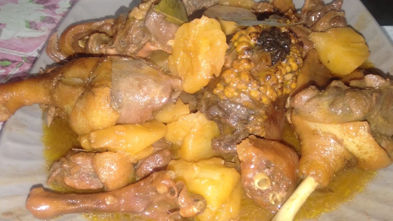 Pininyahan Pato, pinalambot sa sprite.swabe SA lambot at sarap.Manong kusinero