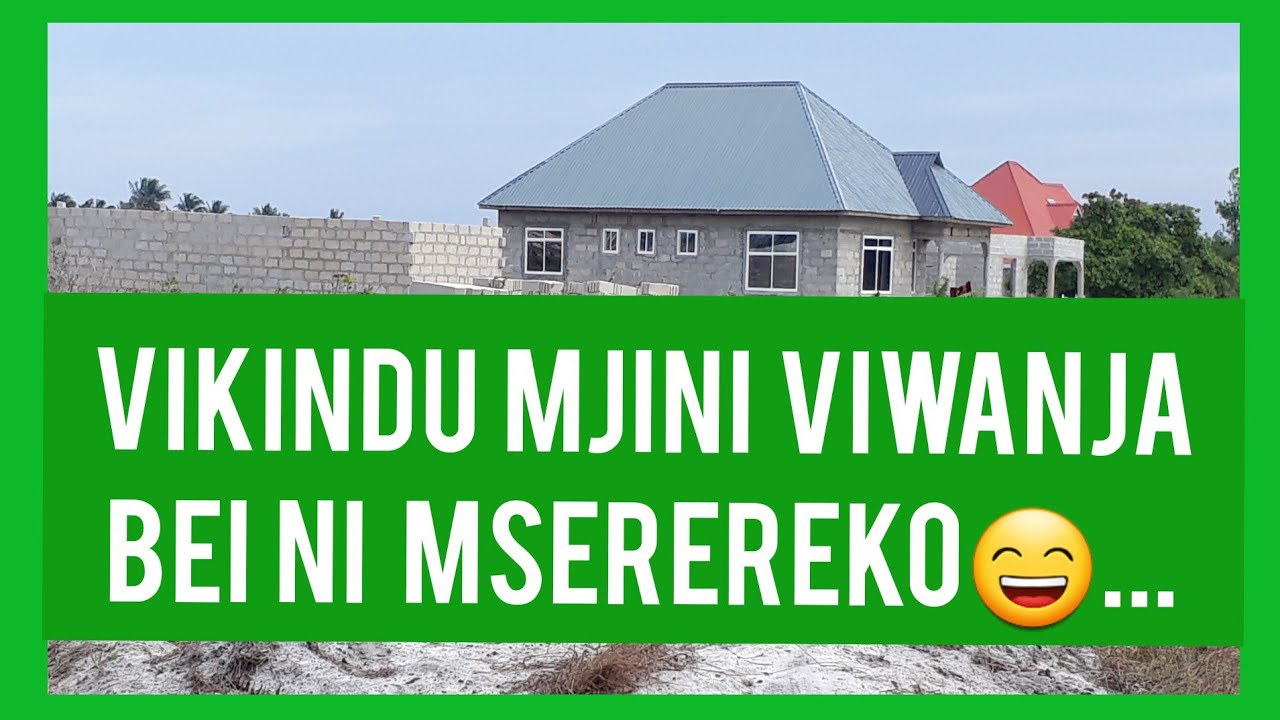 VIKINDU MJINI VIWANJA VIZURI VILIVYOPIMWA BEI NI MSEREREKO...[Tsh. 9000/= tu kwa Sqm]