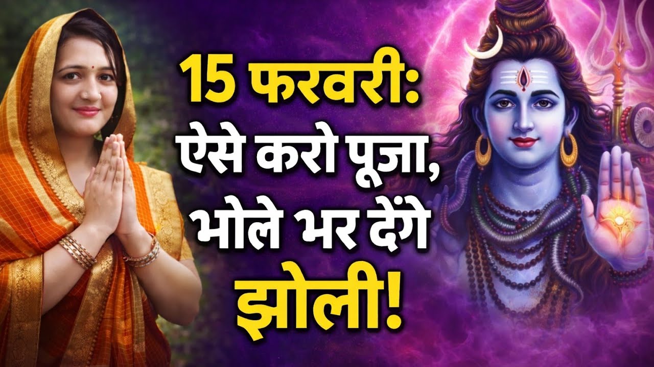 महाशिवरात्रि 2026 | ऐसे करें महादेव को खुश, झोली भर देंगे भोलेनाथ! 🚩